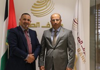 الرئيس التنفيذي لشركة Go Global يهنئ السيد حاتم عرينات بمناسبة توليه منصب المدير العام